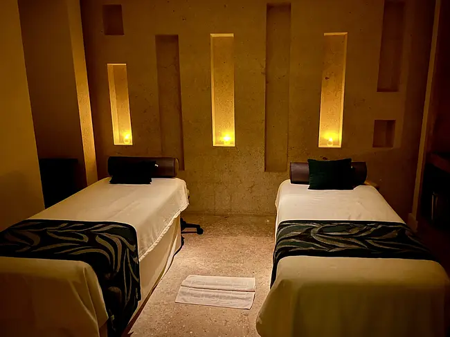 Two Gay Expats - Cancun, Quintana Roo, Mexico - Secrets The Vine Spa - Massage Tables