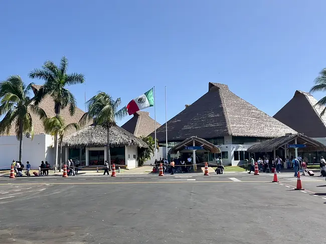 Arrival at Huatulco Airport