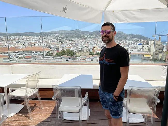Skybar View, Hotel MiM - Sitges, Spain