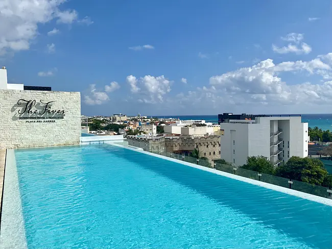 Rooftop Pool at The Fives