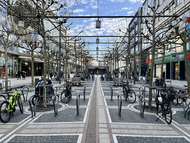 Zeil Main Shopping Street