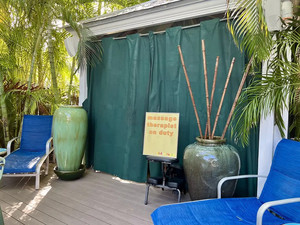 Two Gay Expats - Key West, FL - Island House - Massage Cabana