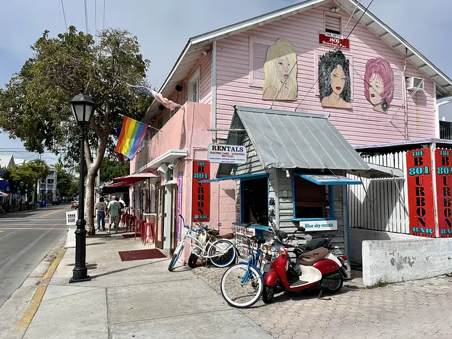 Two Gay Expats - Key West, FL - The 801 Bourbon Bar - 801 Girls