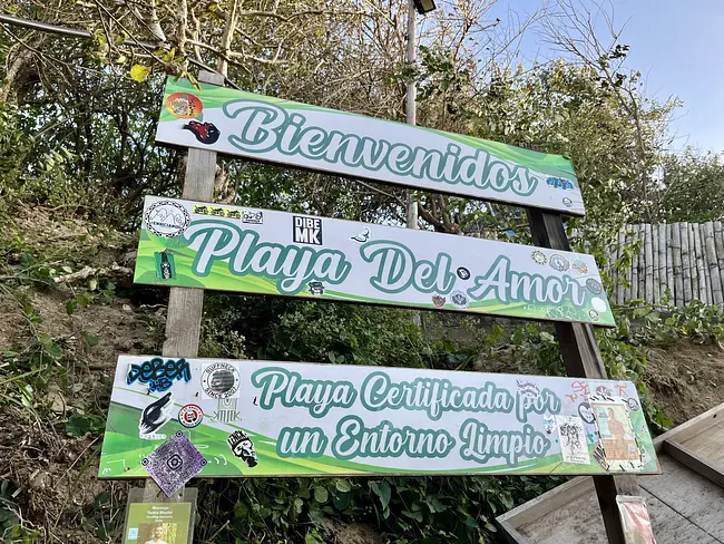Playa Del Amor Entrance