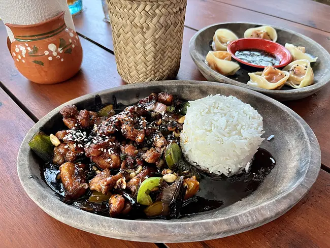 Kung Pao Chicken at Asian Bodega