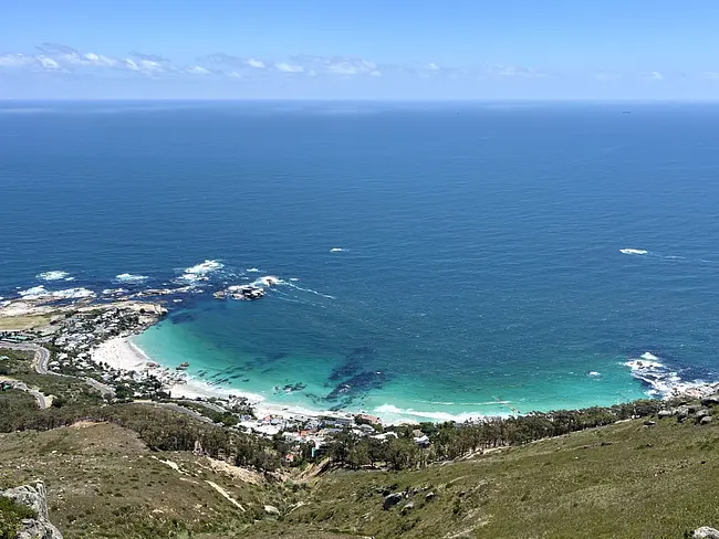 Two Gay Expats - Cape Town, South Africa - Gay Cape Town - Lions Head Hike - View to Clifton Beaches