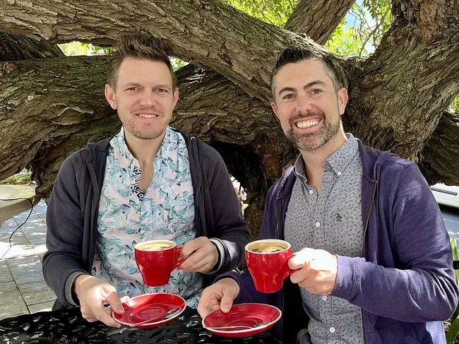 Two Gay Expats - Cape Town, South Africa - Gay Cape Town - The Charles Cafe & Guesthouse - Dos Americanos
