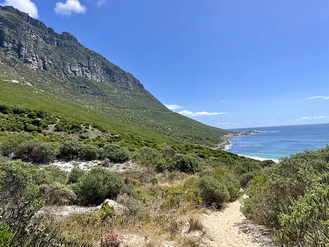 Two Gay Expats - Cape Town, South Africa - Gay Cape Town - Sandy Bay Gay Nude Beach - Trail