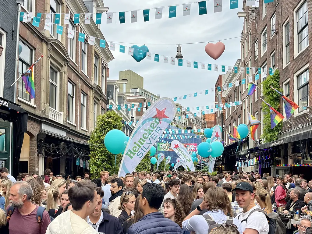 Reguliersdwarsstraat Heineken Takeover 