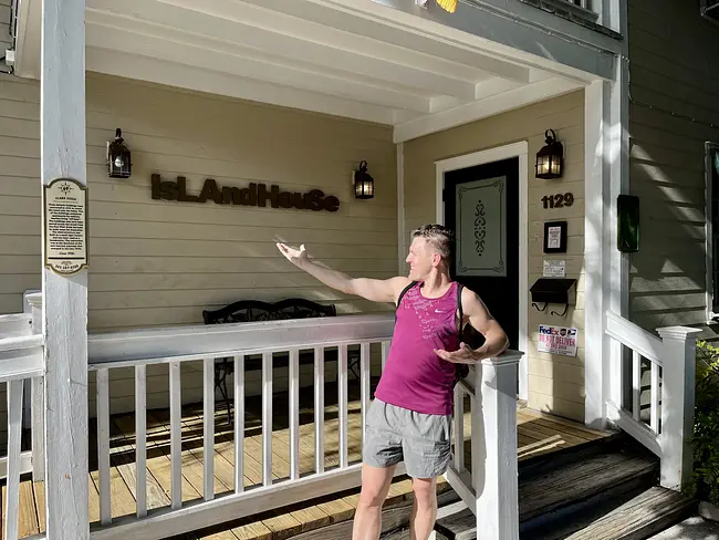 Two Gay Expats - Key West, FL - Island House - Entrance