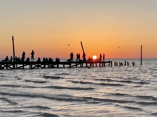 Sunset at the Main Pier