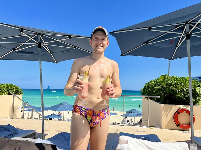 Two Gay Expats - Cancun, Quintana Roo, Mexico - Secrets The Vine - Sugar Reef Pool Bar