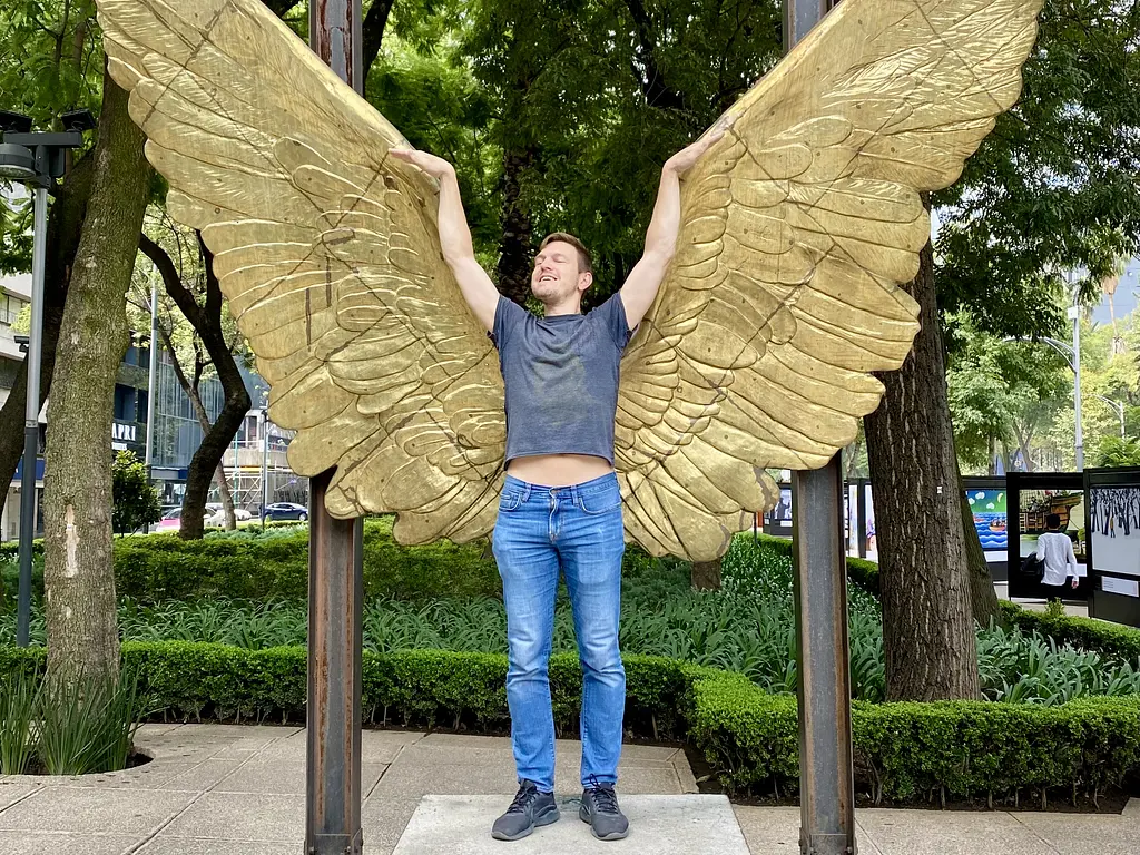 Wings on Paseo de la Reforma
