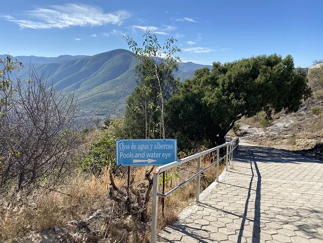 Walkway To Mineral Pools