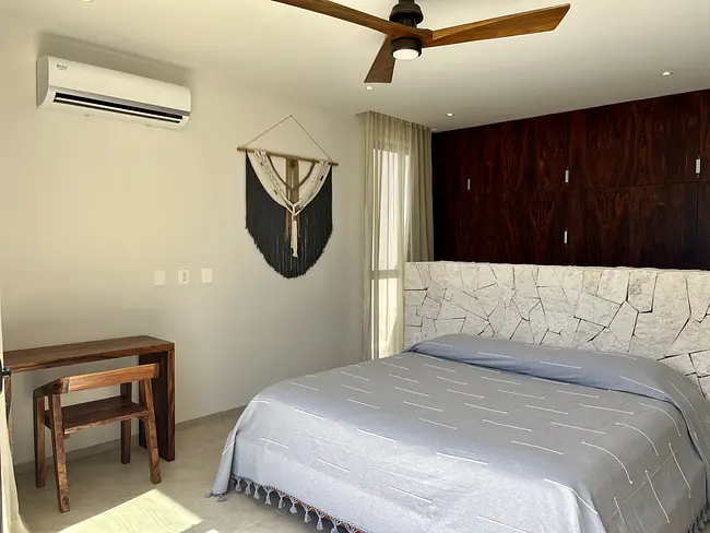 Two Gay Expats - Tulum, Quintana Roo, Mexico - Casa Cangrejo Airbnb - Primary King Bedroom