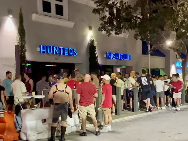 Two Gay Expats - Fort Lauderdale, FL, USA - Wilton Manors - Hunters Gay Club - Entrance