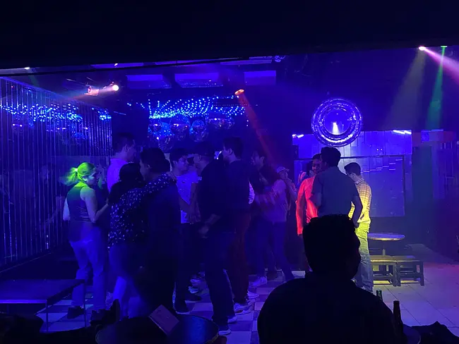 Dancing at Gay Club 502