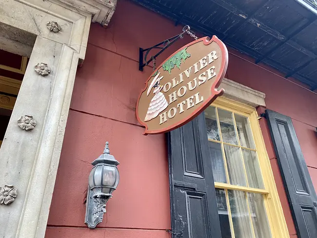 Two Gay Expats - Gay New Orleans - Olivier House Hotel in the French Quarter