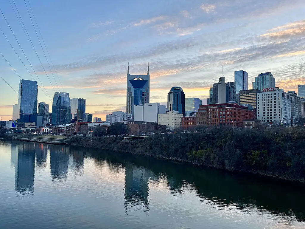 Skyline View at Dusk