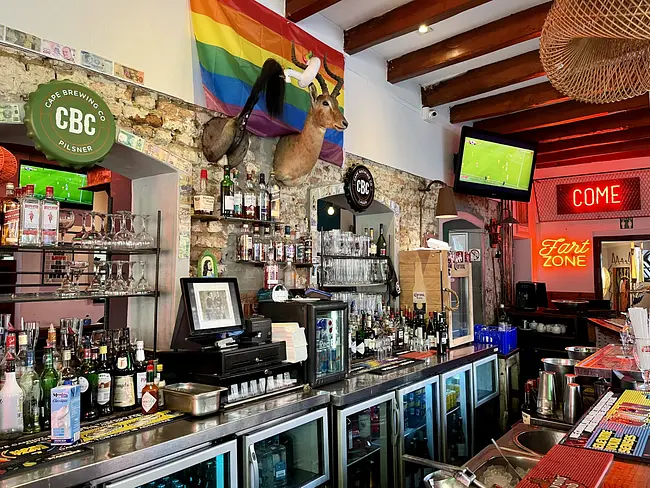 Two Gay Expats - Cape Town, South Africa - Gay Cape Town - Manhattan Gay Bar - Bar