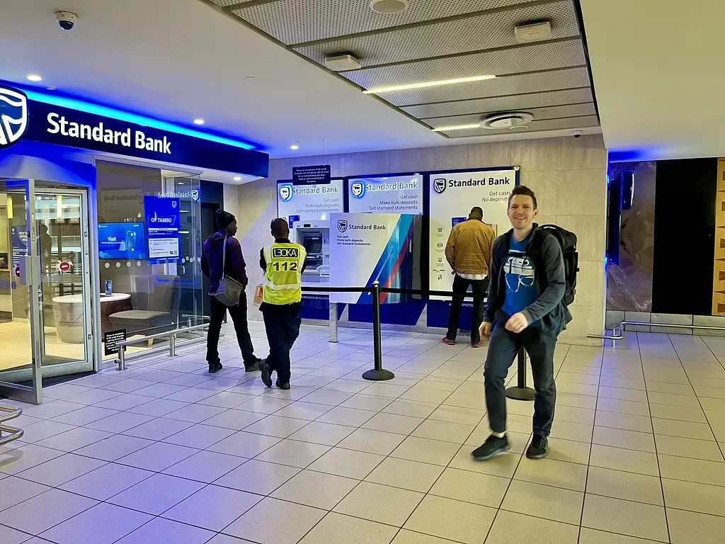 Two Gay Expats - Johannesburg, South Africa - Johannesburg International Airport - Airport ATMs