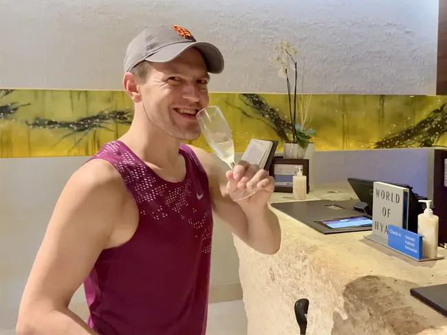 Two Gay Expats - Cancun, Quintana Roo, Mexico - Secrets The Vine - Champagne Checkin