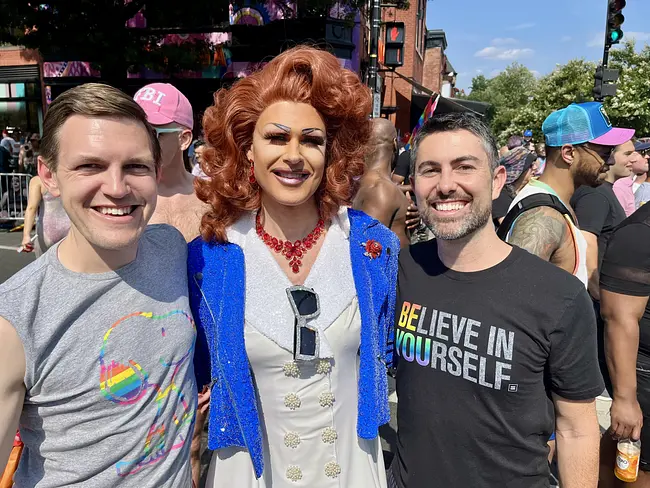 Gay Pride with Helen Heels