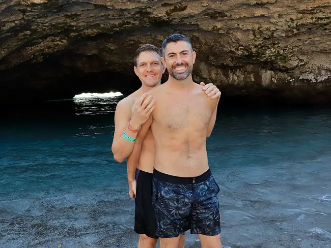 Hidden Beach on Marietas Islands