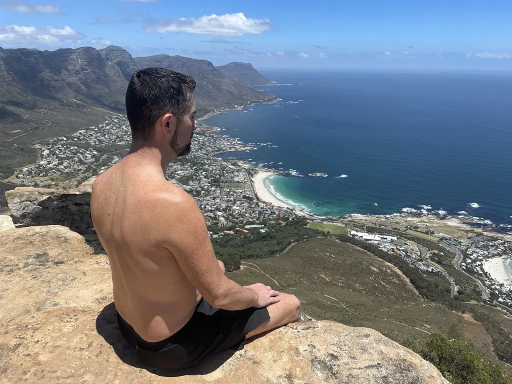 Two Gay Expats - Cape Town, South Africa - Gay Cape Town - Lions Head Hike - Summit - Trai