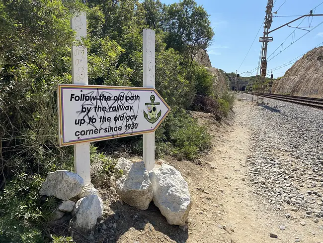 Follow The Signs By The Train Tracks