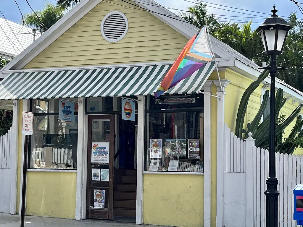 Two Gay Expats - Key West, FL - Visitors Center - Duval Street