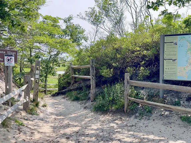 Bike Entrance for Boy Beach