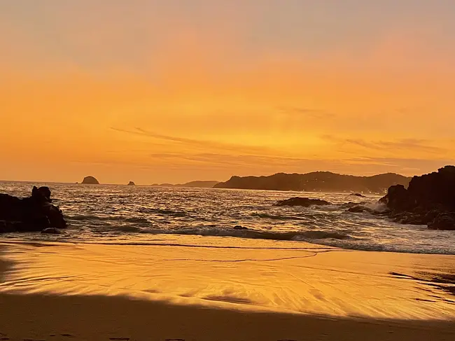 Two Gay Expats - Zipolite, Oaxaca, Mexico - Playa Del Amor Sunset