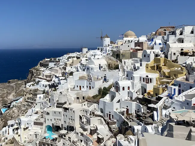 View of Oia