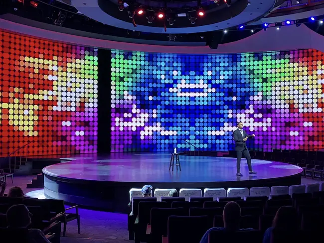 Amazing LED Screen At The Theater