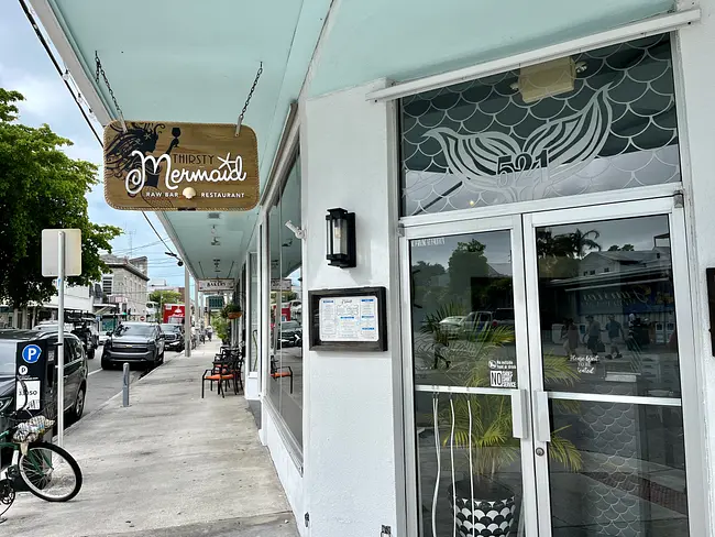 Two Gay Expats - Key West, FL - Mermaid Restaurant - Entrance