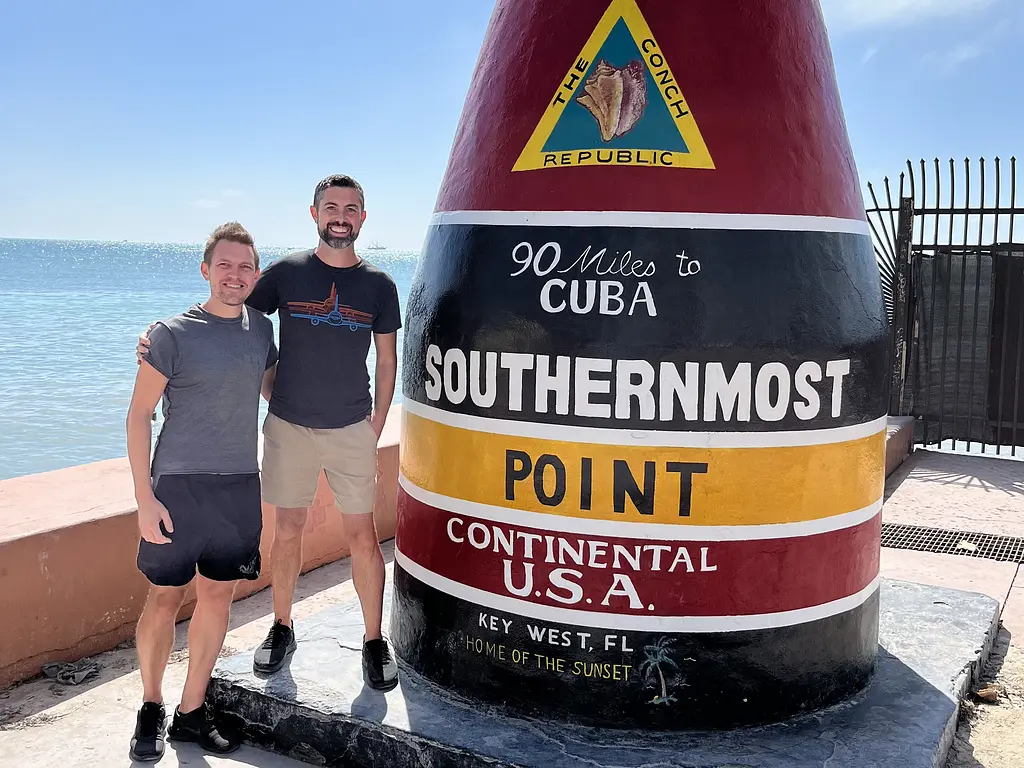 Two Gay Expats - Key West, FL - Southernmost Point