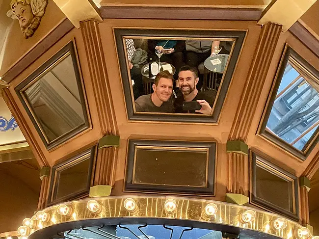 Two Gay Expats - New Orleans, Louisiana, United States - Carousel Bar - Hotel Monteleone - Andy And Trai 