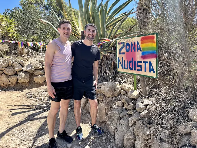 Two Gay Expats - Gay Nude Beaches - Sitges, Spain - Playa del Muerto - Zona Nudista