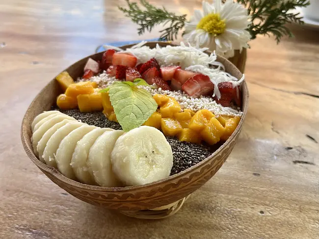 Two Gay Expats - Zipolite, Oaxaca, Mexico - Alma Verde Acai Bowl