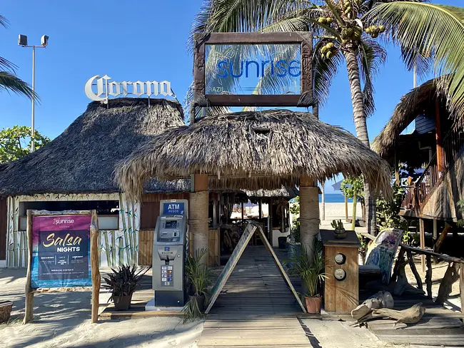 ATM, Sunrise Beach Club - Playa Zicatela