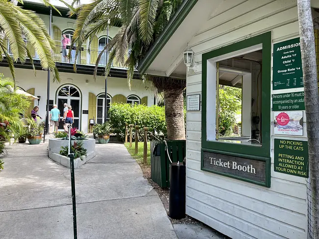 Two Gay Expats - Key West, FL - Hemingway House - Entrance 