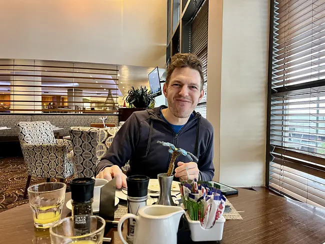 Two Gay Expats - Johannesburg, South Africa - Johannesburg Airport - City Lodge Airport Hotel - Breakfast