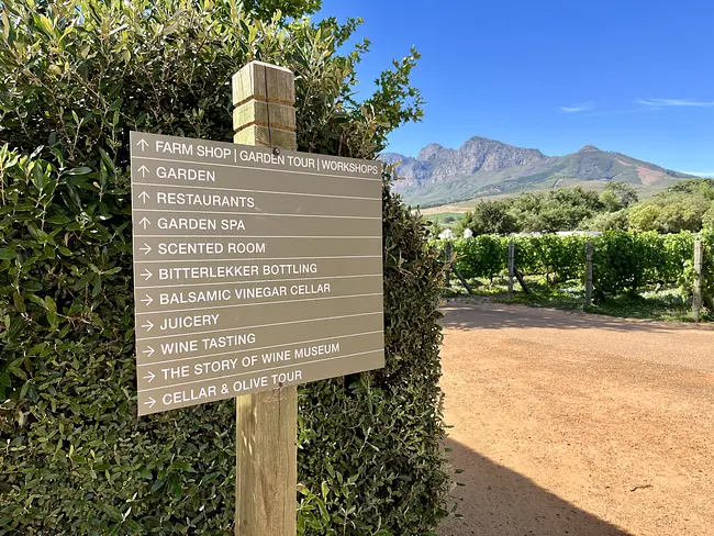 Two Gay Expats - Cape Town, South Africa - Gay Cape Town - Babylonstoren Wine Estate - Ground Amenities