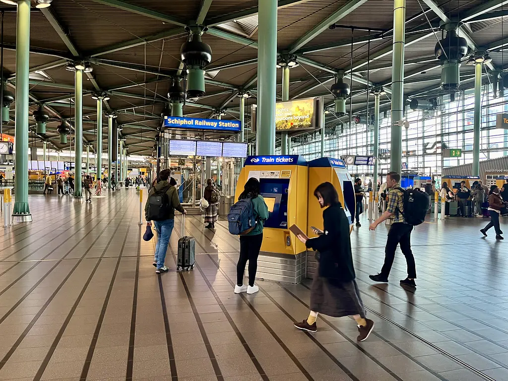 Schiphol Railway Station