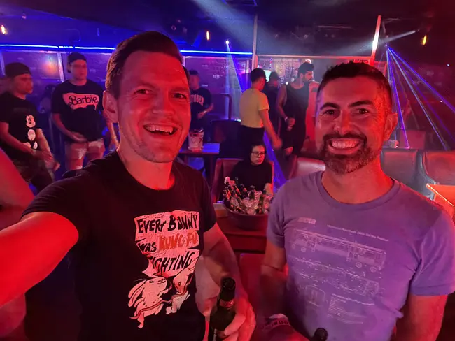 Two Gay Expats - Cancun, Quintana Roo, Mexico - Gay Bar - 11:11 - Trai & Andy