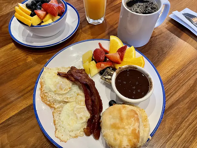 Two Gay Expats - New Orleans, Louisiana, United States - Satsuma Cafe Bywater Breakfast