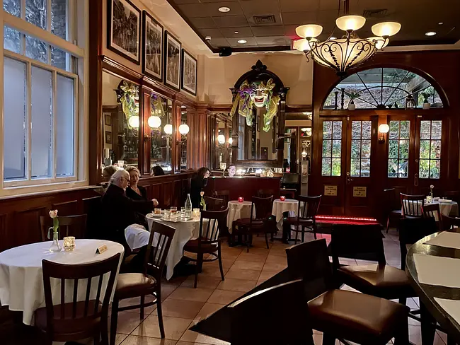 Two Gay Expats - New Orleans, Louisiana, United States - Irenes Italian Restaurant - French Quarter