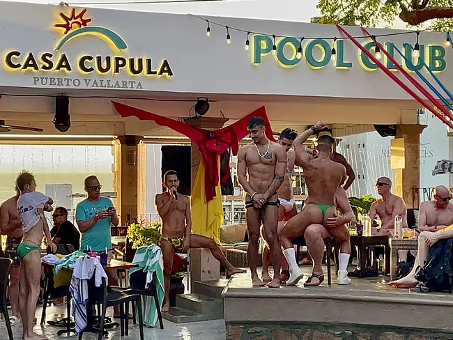 Casa Cupula's Naked Pool Party 