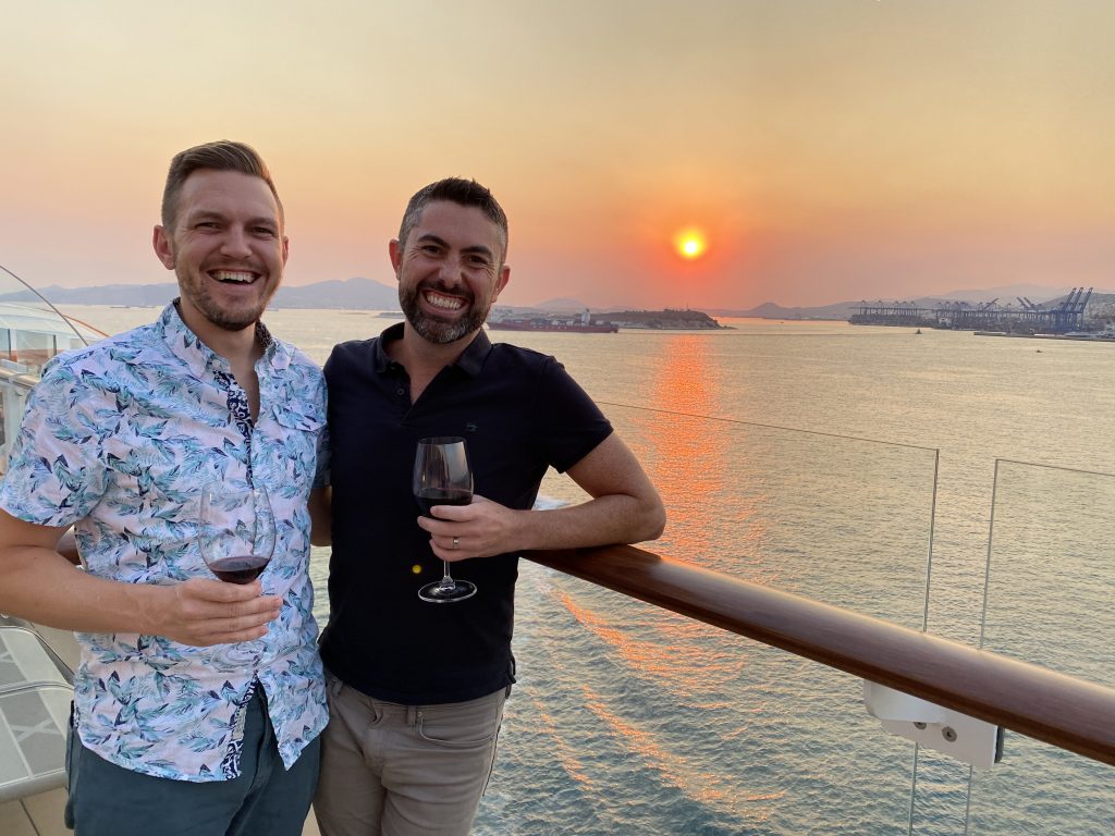 Two Gay Expats - Celebrity Apex - Sunset